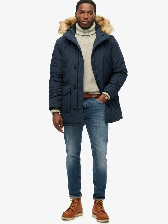 Zdjęcie produktu Parka Superdry jasnoniebieski