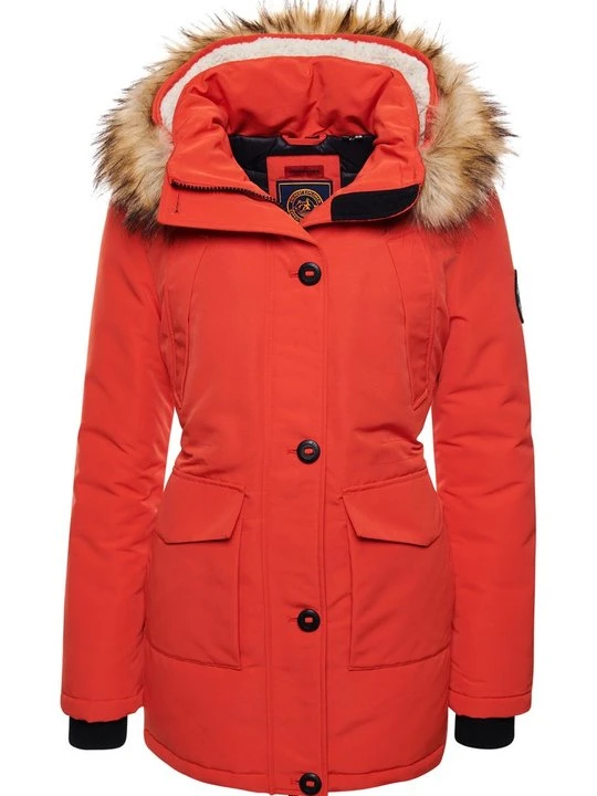 Zdjęcie produktu Parka Superdry pomarańczowy