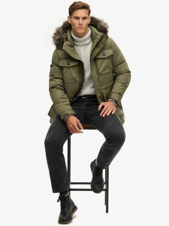 Zdjęcie produktu Parka Superdry zielony