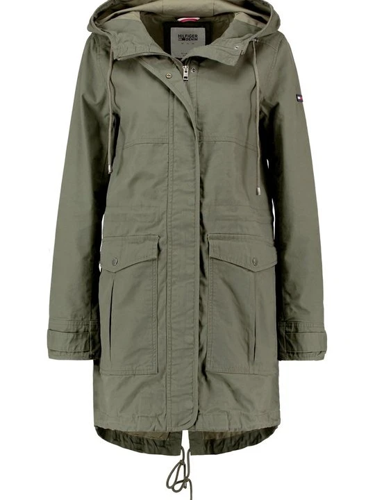 Zdjęcie produktu Parka Tommy Hilfiger oliwkowy