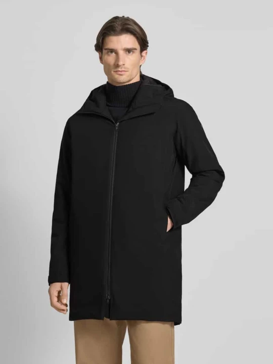 Zdjęcie produktu Parka w długim kroju model „Nimbus” SCANDINAVIAN EDITION czarny