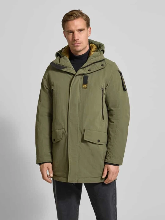 Zdjęcie produktu Parka z detalem z logo PME Legend Oliwkowy