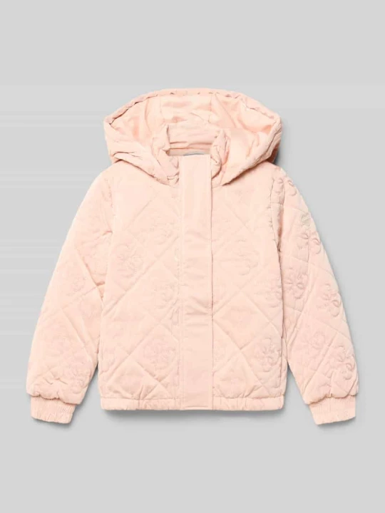 Zdjęcie produktu Parka z kapturem Guess Różowy