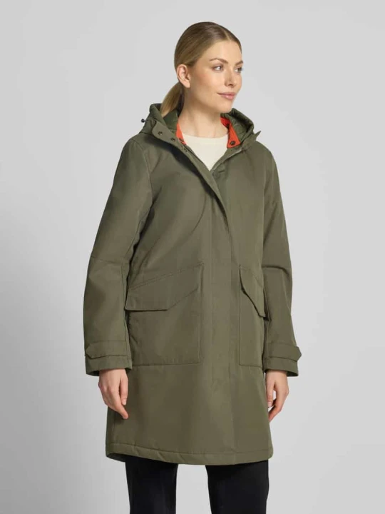 Zdjęcie produktu Parka z kapturem i kieszeniami z patką Camel Active Oliwkowy
