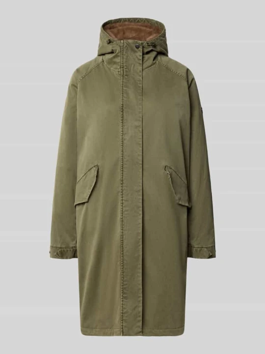 Zdjęcie produktu Parka z kapturem i kieszenie z patką model 'EMMA' Blonde No. 8 Khaki
