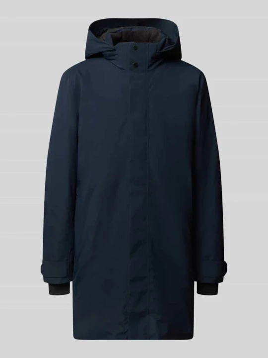 Zdjęcie produktu Parka z kapturem model 'HEKTOR' Didriksons Granatowy