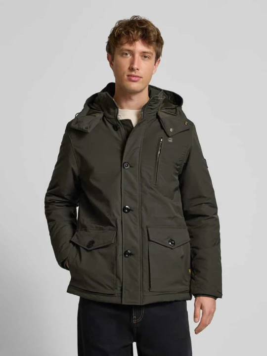 Zdjęcie produktu Parka z kapturem model ‘Vodan’ G-Star Raw Oliwkowy