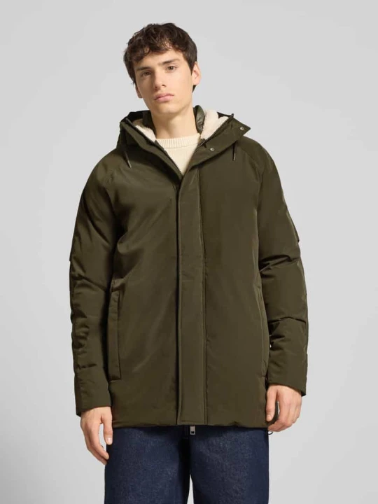 Zdjęcie produktu Parka z kapturem model ‘WOOD’ Jack&Jones Oliwkowy