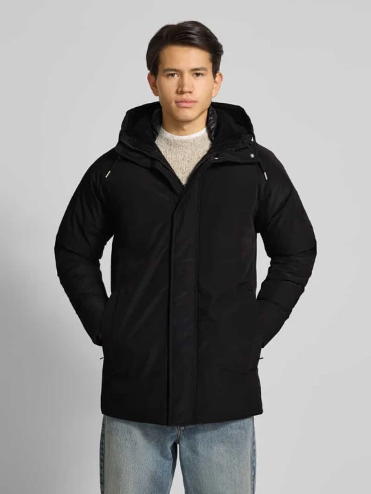 Zdjęcie produktu Parka z kapturem model ‘WOOD’ Jack&Jones czarny