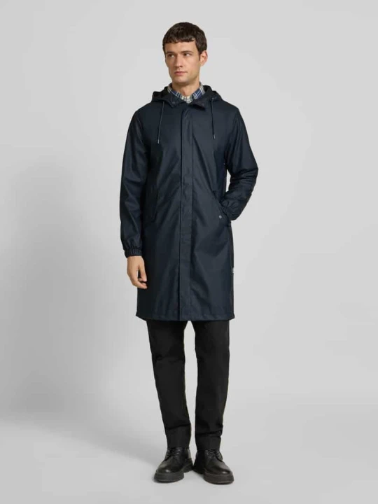 Zdjęcie produktu Parka z kapturem Rains Granatowy