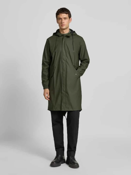Zdjęcie produktu Parka z kapturem Rains Oliwkowy