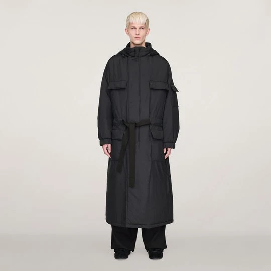 Zdjęcie produktu Parka z kapturem Y-3 Padded Adidas czarny