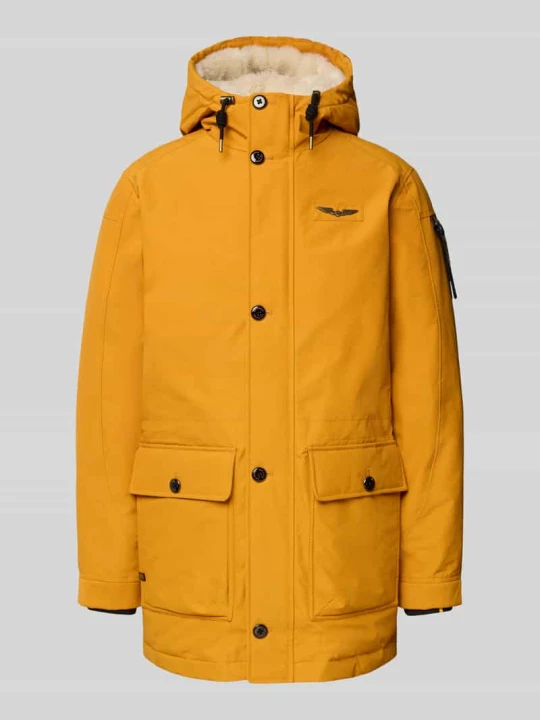 Zdjęcie produktu parka z mieszanki bawełny model 'AVIATION' PME Legend Żółty