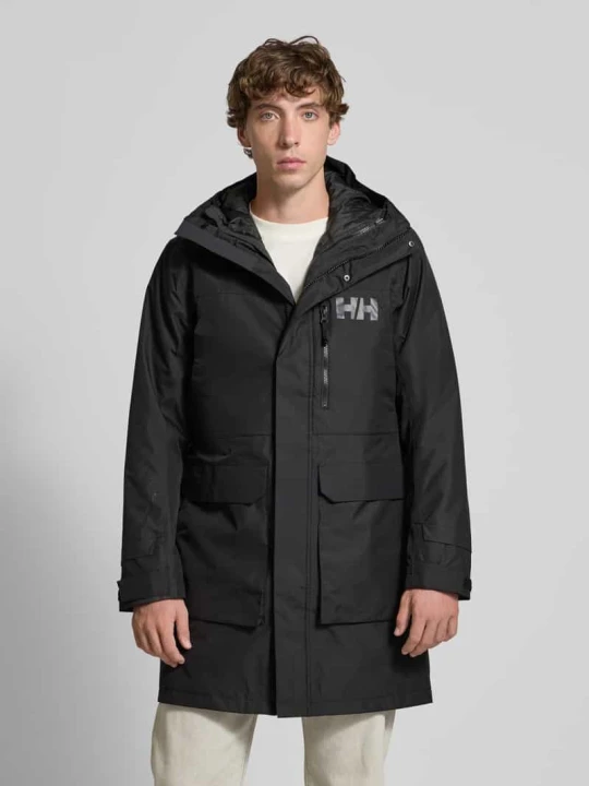 Zdjęcie produktu Parka z nadrukiem z logo Helly Hansen Czarny
