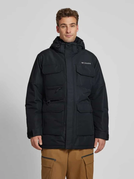 Zdjęcie produktu Parka z naszywką z logo model ‘LANDROAMER’ Columbia Czarny