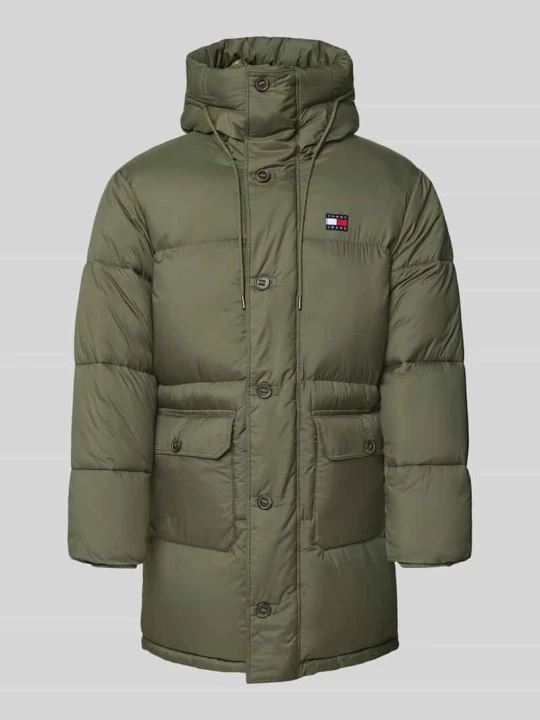 Zdjęcie produktu Parka z naszywką z logo model 'WORKWEAR' Tommy Jeans Oliwkowy