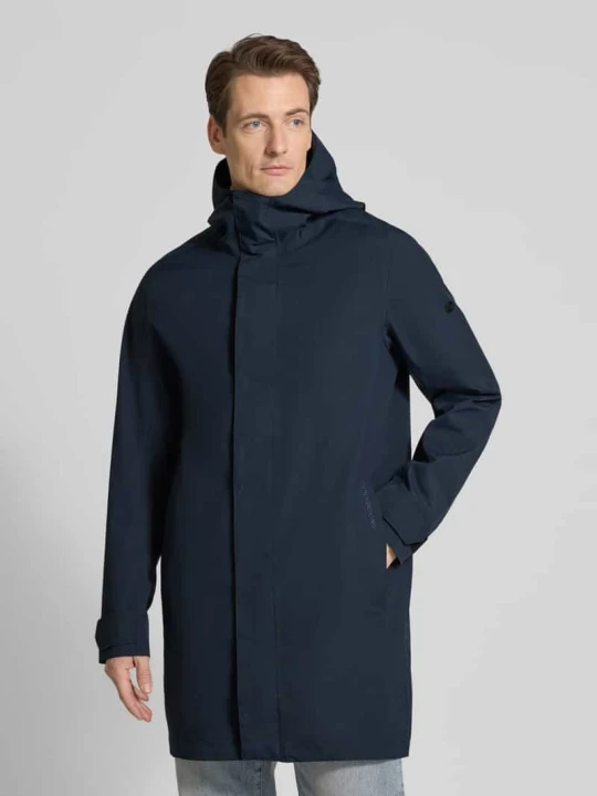 Zdjęcie produktu Parka z patkami przy mankietach Model 'GEORGE' Didriksons Granatowy