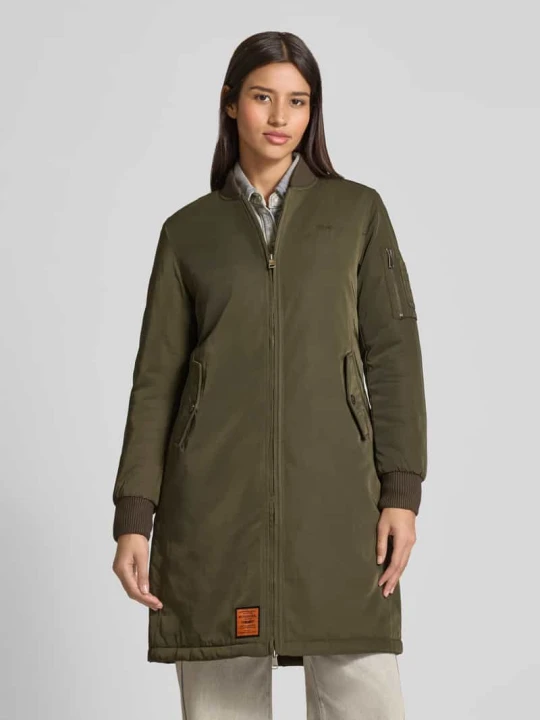 Zdjęcie produktu Parka ze stójką i dwustronnym zamkiem błyskawicznym ORIGINAL BOMBERS Khaki