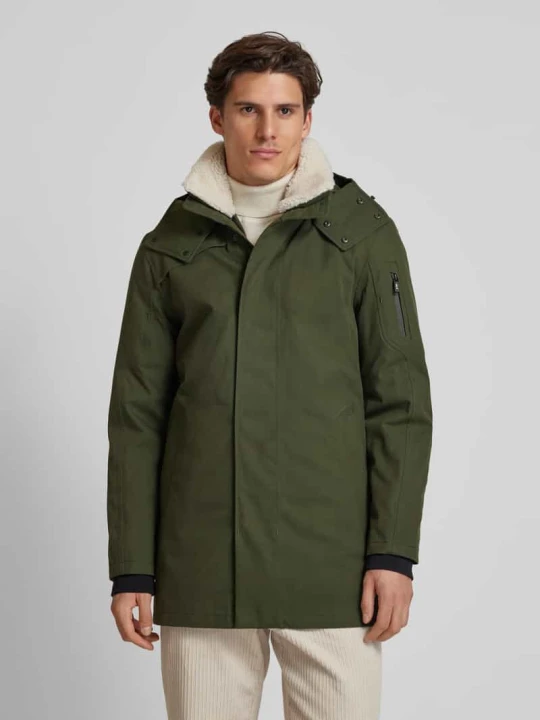 Zdjęcie produktu Parka ze stójką model ‘MAGNUM’ G-LAB Oliwkowy