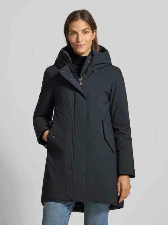 Zdjęcie produktu Parka ze stójką z podszewką model ‘Nellie’ Save The Duck Czarny
