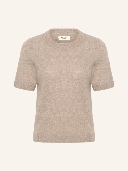 Zdjęcie produktu Part Two Dzianinowa Koszulka Everlotta Z Kaszmiru beige