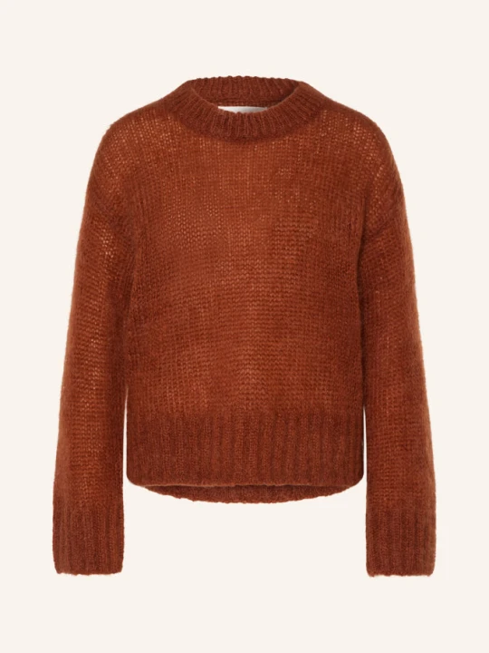 Zdjęcie produktu Part Two Moherowy Sweter Sillepw braun BRĄZOWY