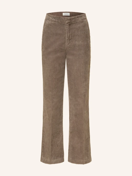 Zdjęcie produktu Part Two Spodnie 7/8 Mishaspw Ze Sztruksu beige SZARY