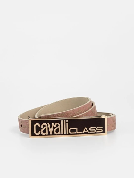 Zdjęcie produktu Pas Cavalli Class jasnoróżowy