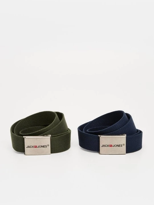 Zdjęcie produktu Pas Jack&Jones ciemnozielony