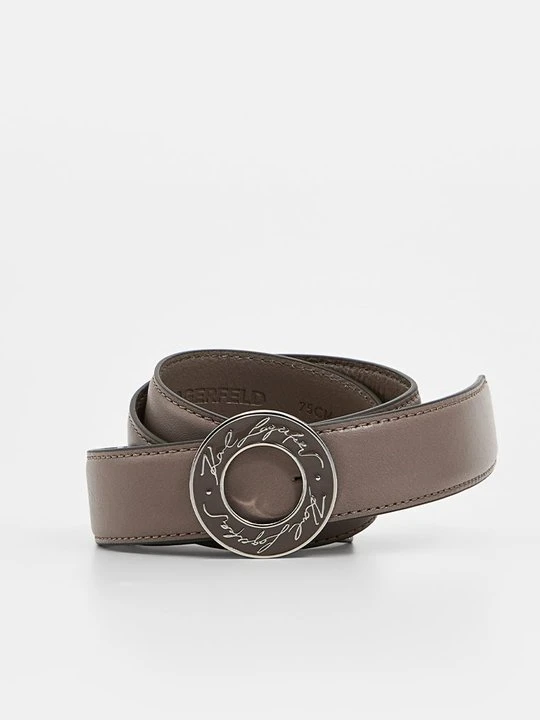 Zdjęcie produktu Pas KARL LAGERFELD taupe