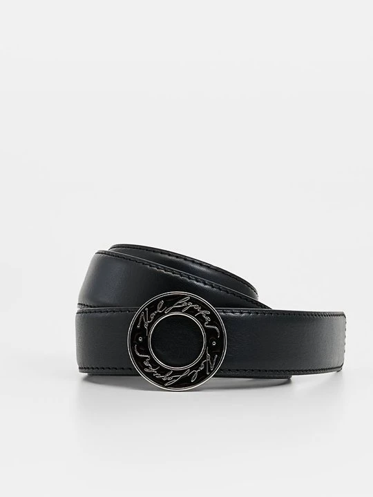 Zdjęcie produktu Pas KARL LAGERFELD czarny