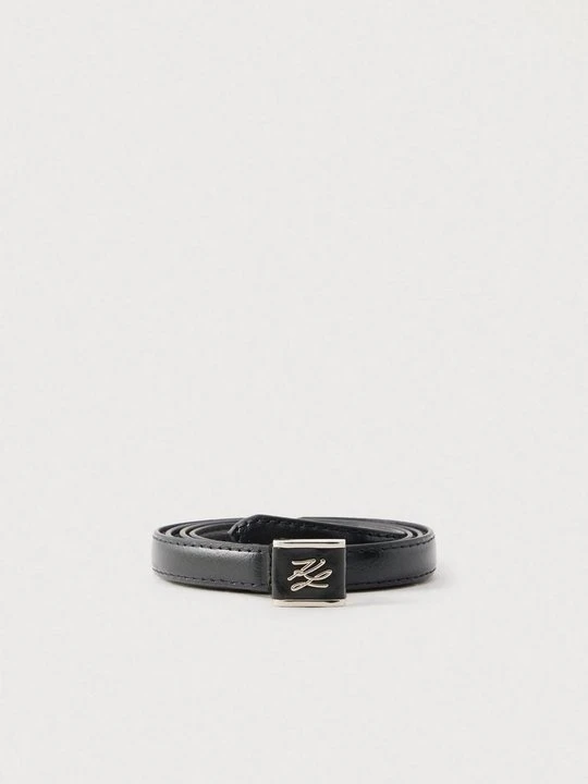 Zdjęcie produktu Pas KARL LAGERFELD czarny