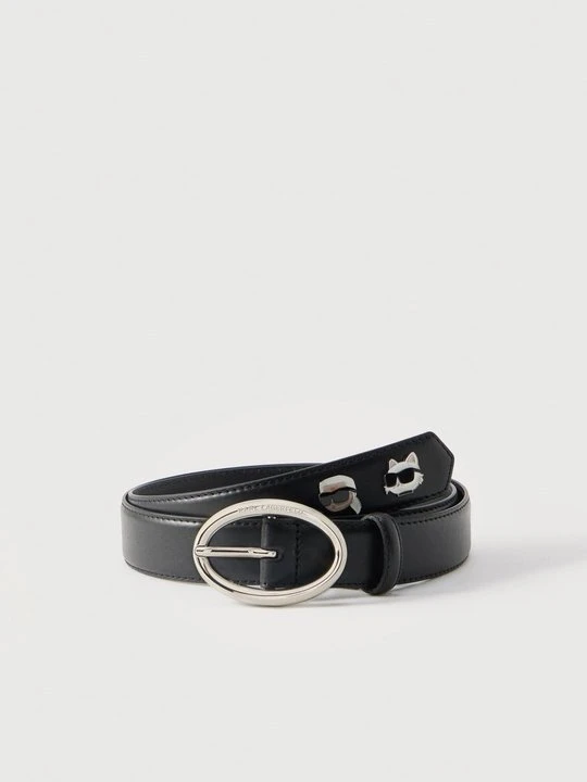 Zdjęcie produktu Pas KARL LAGERFELD czarny