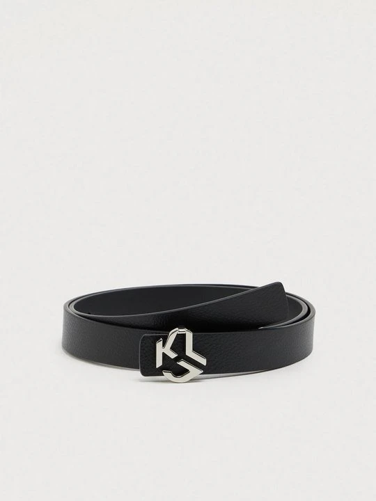 Zdjęcie produktu Pas KARL LAGERFELD czarny