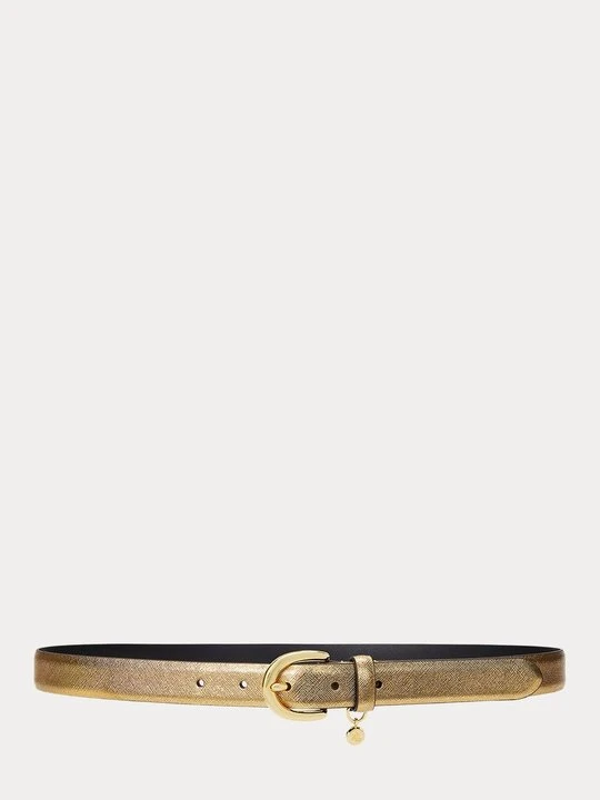 Zdjęcie produktu Pas Lauren Ralph Lauren złoty