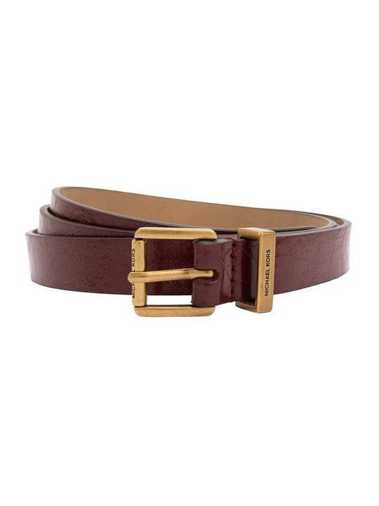 Zdjęcie produktu Pas Michael Kors ciemnoczerwony