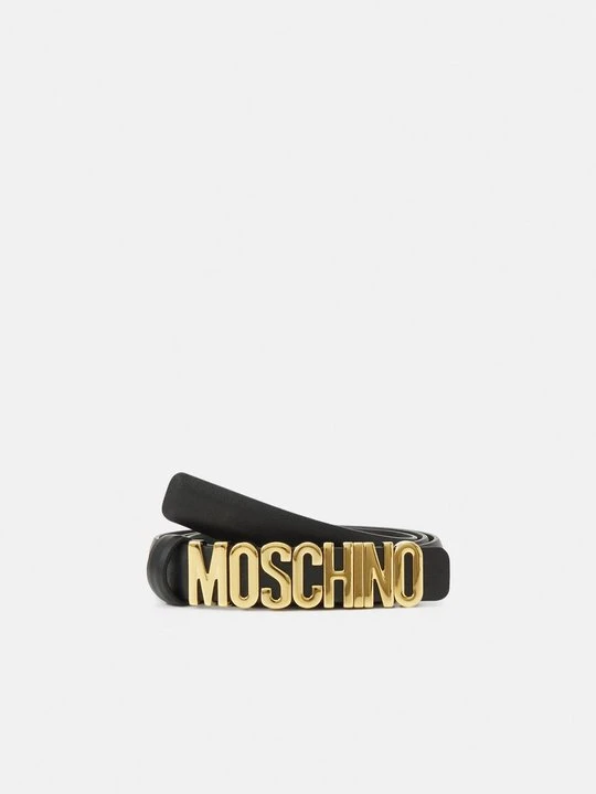 Zdjęcie produktu Pas MOSCHINO czarny