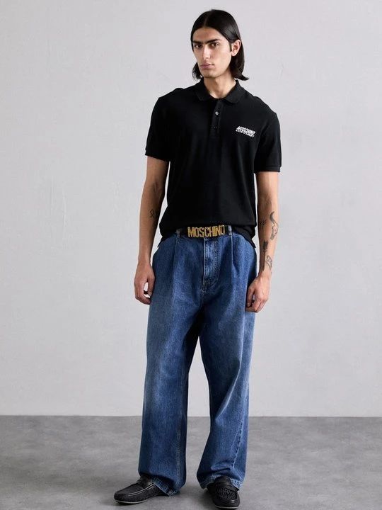 Zdjęcie produktu Pas MOSCHINO czarny