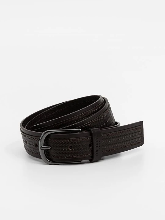 Zdjęcie produktu Pas Ted Baker ciemnobrązowy