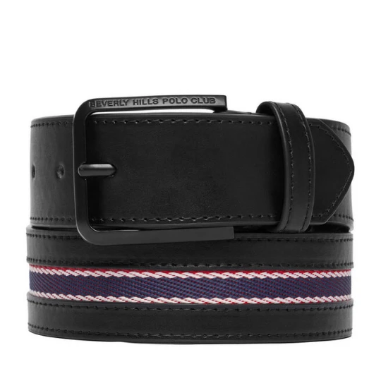 Zdjęcie produktu Pasek Beverly Hills Polo Club CEO-BHPC-M2-002-SS26 Czarny