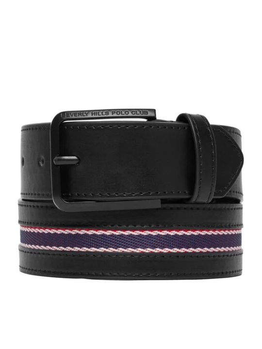 Zdjęcie produktu Pasek Beverly Hills Polo Club CEO-BHPC-M2-002-SS26 Czarny