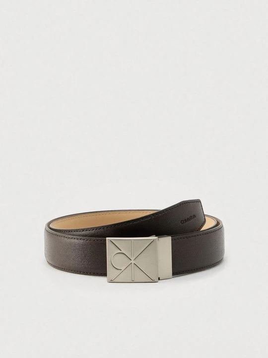 Zdjęcie produktu Pasek biznesowy Calvin Klein ciemnobrązowy