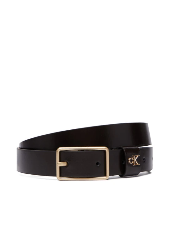 Zdjęcie produktu Pasek Calvin Klein Square Buckle Ck Loop 25Mm LV04F7050G Brązowy