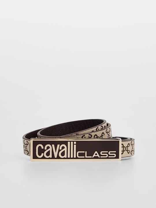 Zdjęcie produktu Pas Cavalli Class beżowy