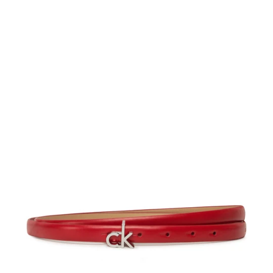 Zdjęcie produktu Pasek Damski Calvin Klein Ck Buckle Skinny Belt 1.5 K60K612932 Czerwony