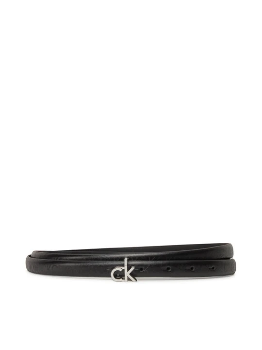 Zdjęcie produktu Pasek Damski Calvin Klein Ck Buckle Skinny Belt 1.5_Mono K60K612933 Czarny