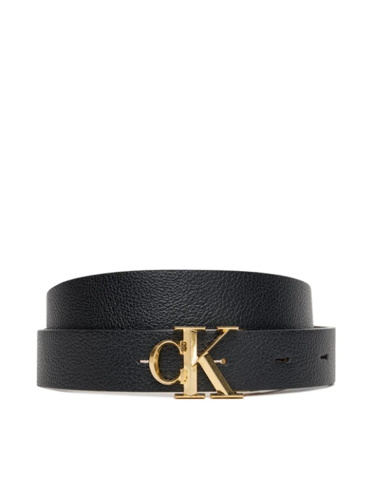 Zdjęcie produktu Pasek Damski Calvin Klein Facet Ck Buckle 25Mm Pebble Rev / LV04F7044G Czarny