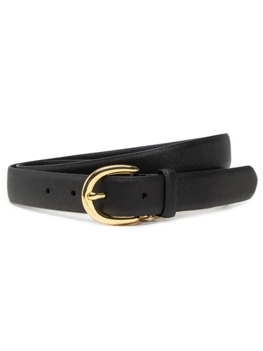 Zdjęcie produktu Pasek Damski Lauren Ralph Lauren Charm Classc 412802952004 Czarny