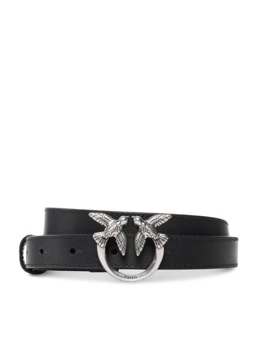 Zdjęcie produktu Pasek Damski Pinko Love Berry H2 Belt PE 23 PLT01 100143 A0F1 Czarny