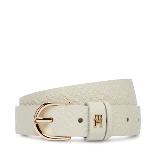 Zdjęcie produktu Pasek Damski Tommy Hilfiger Ess Effortless 2.5 Go Mono AW0AW18856 Biały